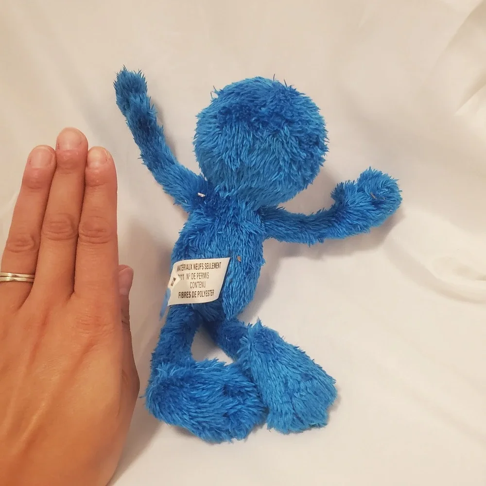 Sesame Street Grover Plush Blue Stuffed Animal Hasbro 37585 8 Inch Toy